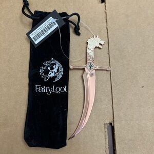 Fairyloot for she is wrath letter opener